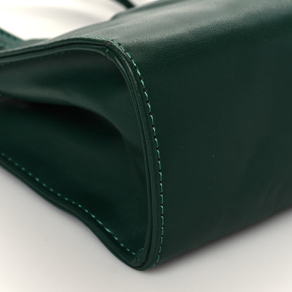 Telfar Vegan Leather Small Shopping Bag Dark Olive 8 of 9