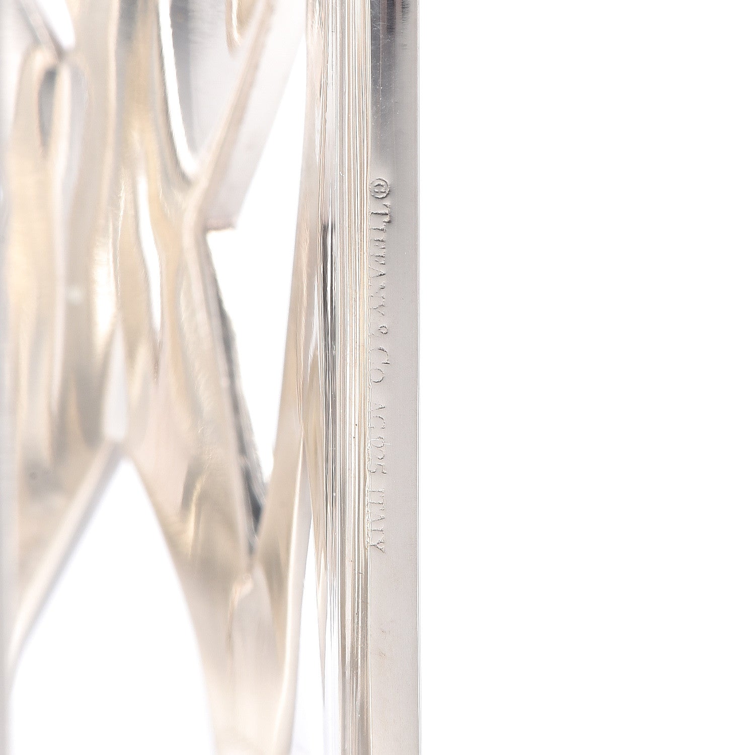 Tiffany Sterling Silver Wide Atlas Cuff Bracelet 4 of 4