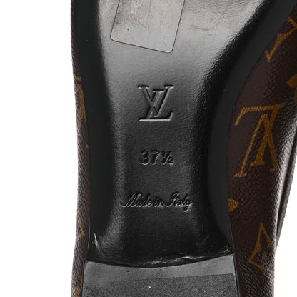 Louis Vuitton Monogram Upper Case Flat Loafer 37.5 6 of 9