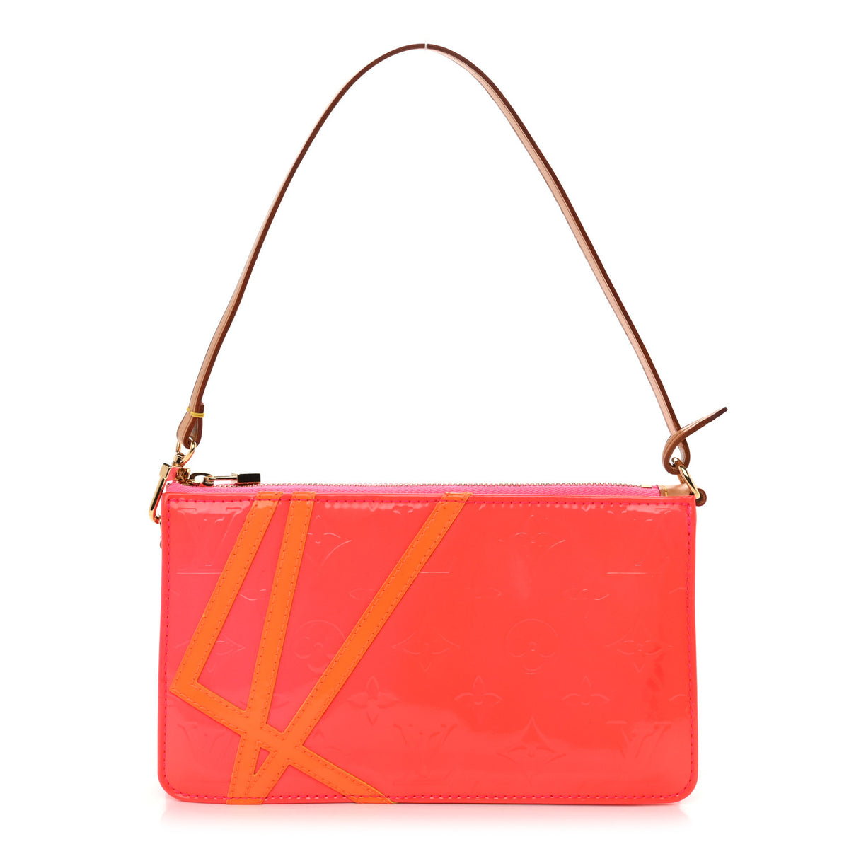 Louis Vuitton Vernis Fluo Lexington Pochette Pink 1 of 9