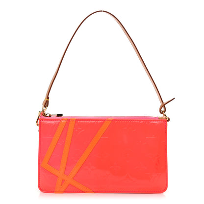 Louis Vuitton Vernis Fluo Lexington Pochette Pink 1 of 9