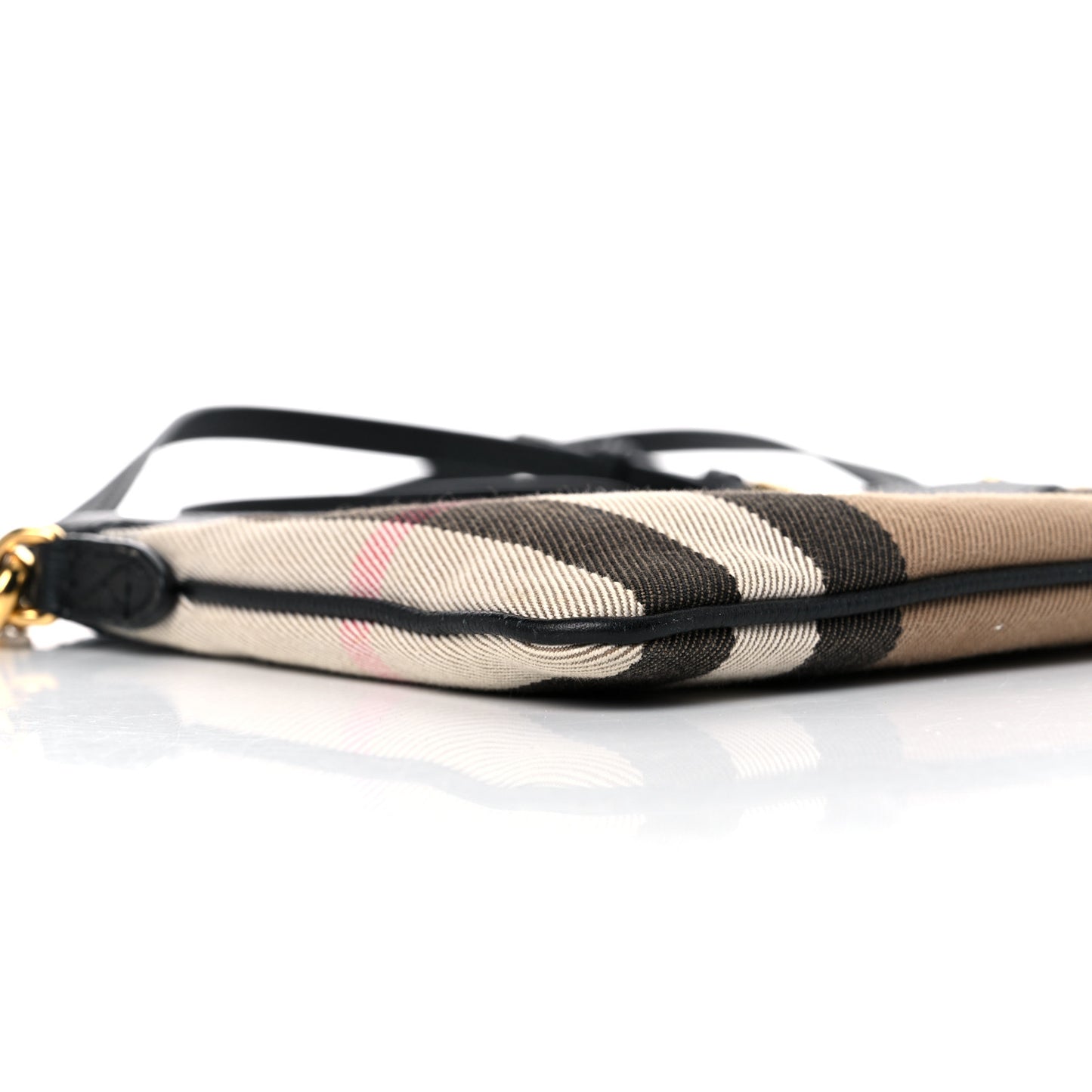House Check Derby Peyton Crossbody Clutch Bag Black