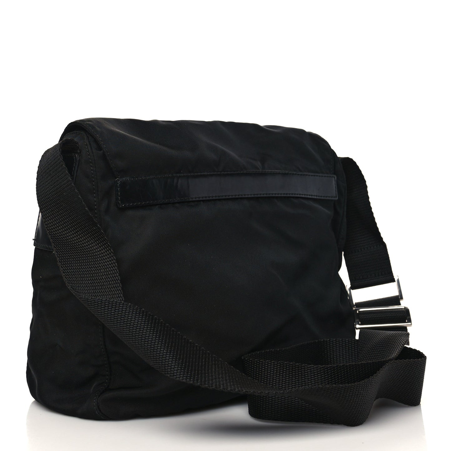 Nylon Vela Messenger Black