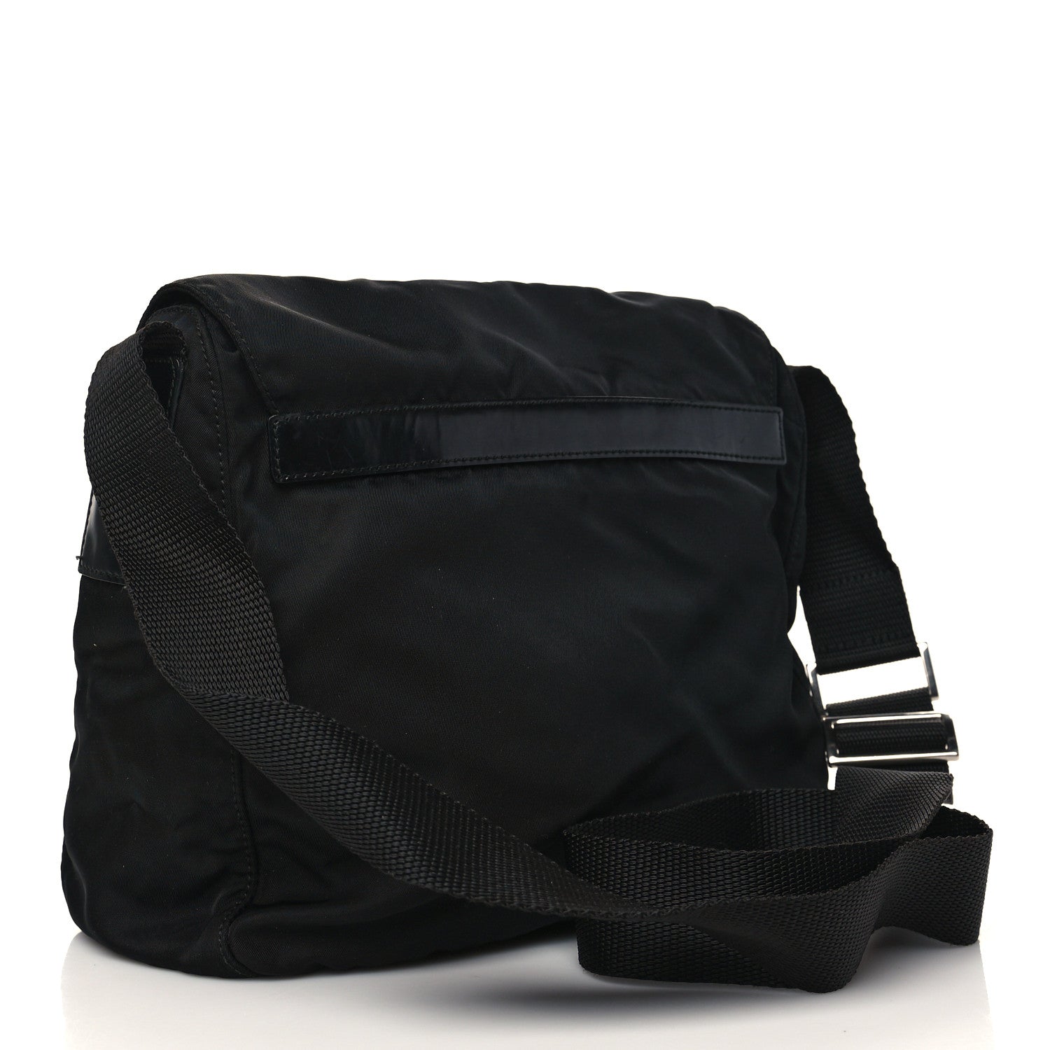 Prada Nylon Vela Messenger Black 3 of 8