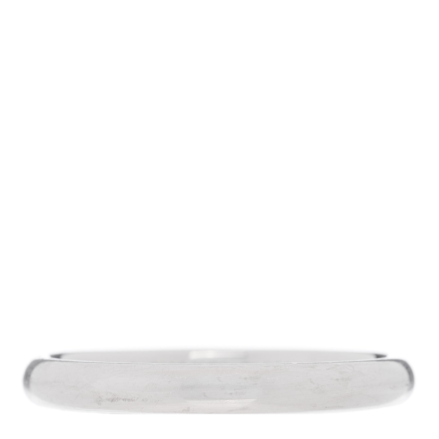 Chanel Platinum 2.5mm Ruban Ring 52 6 1 of 4