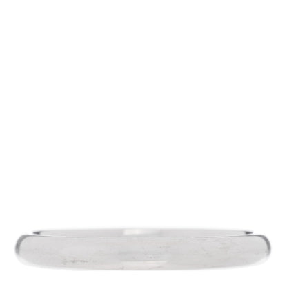 Chanel Platinum 2.5mm Ruban Ring 52 6 1 of 4