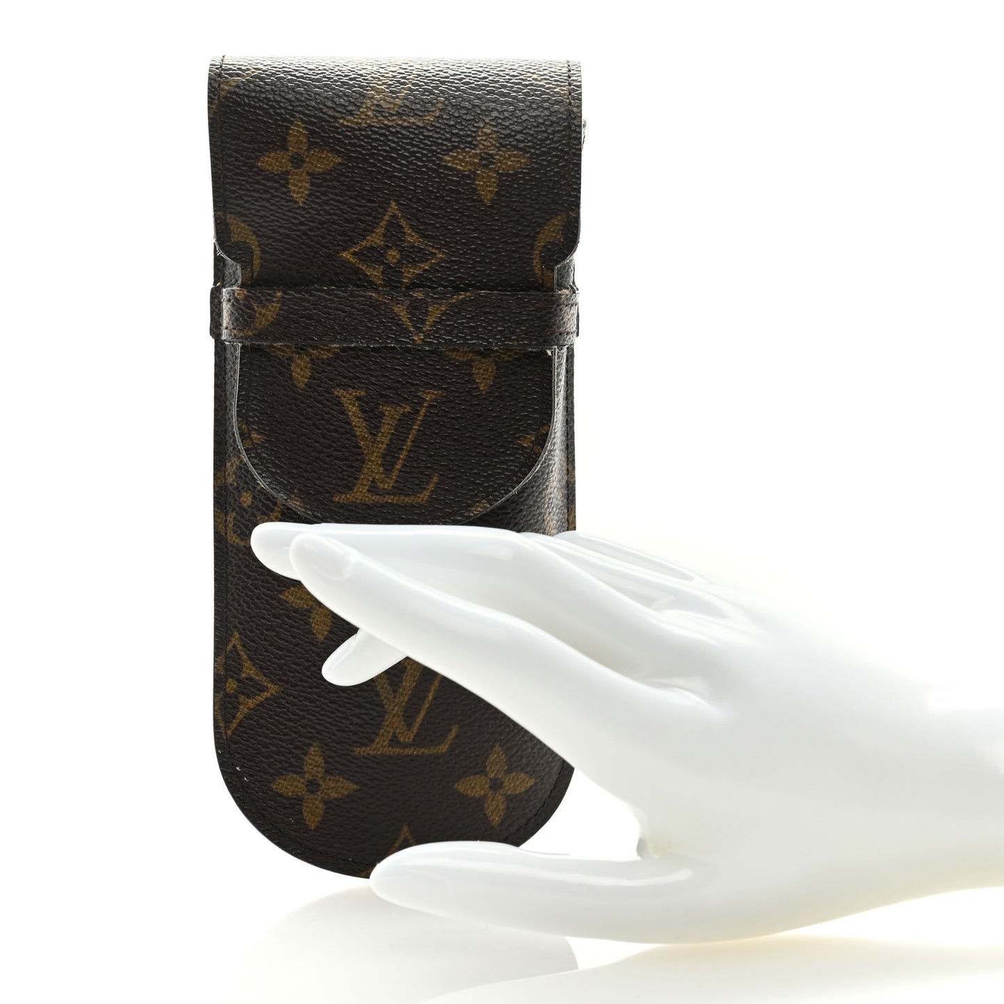 Monogram Glasses Sunglasses Case w Flap