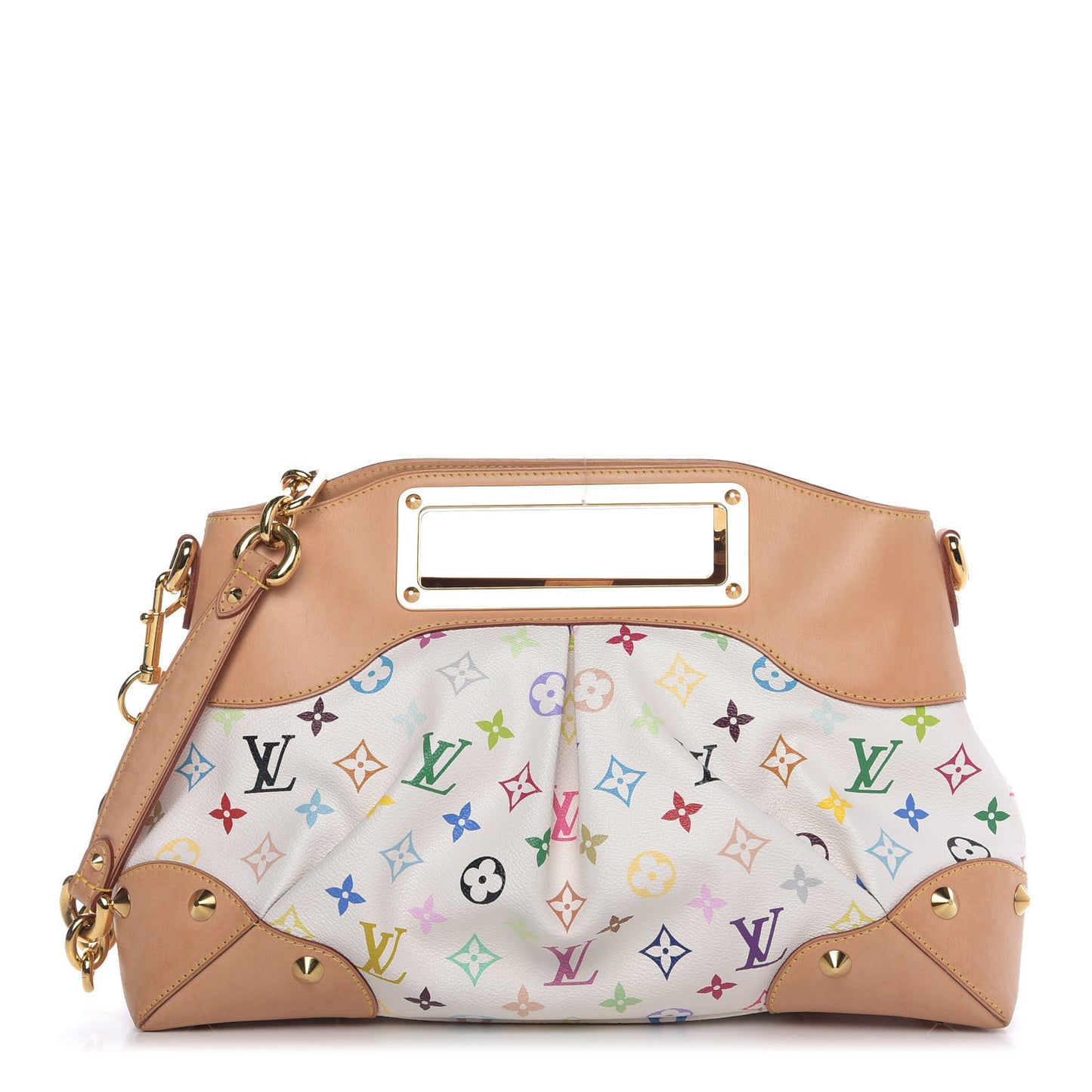 Monogram Multicolor Judy MM White