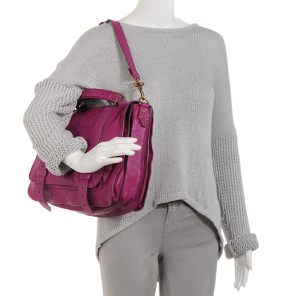 Proenza Schouler Lambskin PS1 Large Satchel Orchid 2 of 12