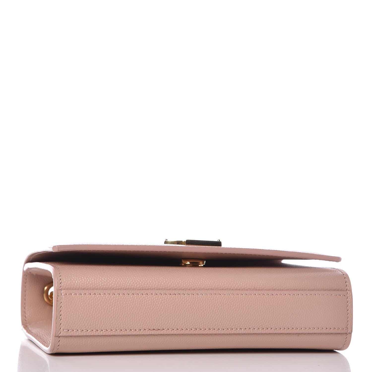 Saint Laurent Grain De Poudre Small Monogram Kate Satchel Pale Blush 4 of 15