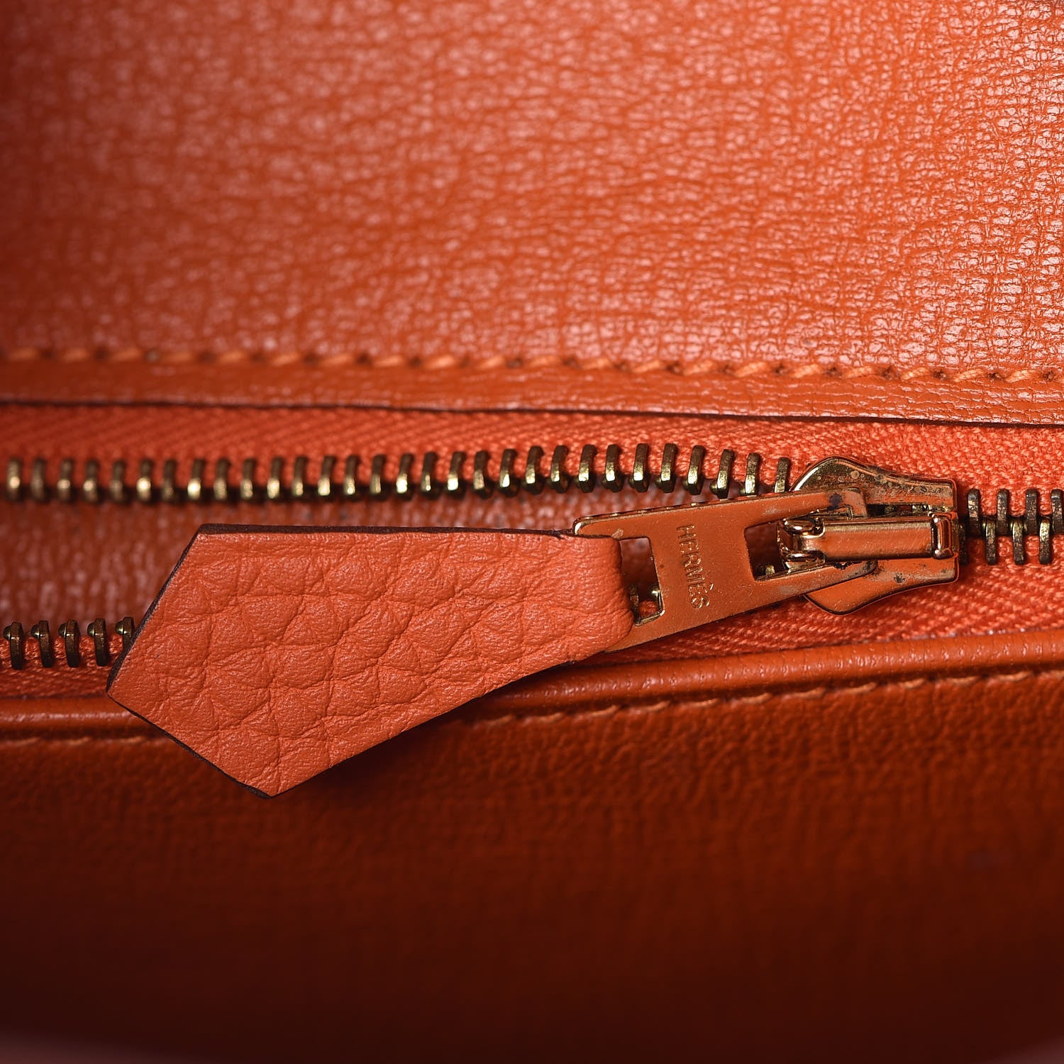 Hermes Togo Birkin 25 Feu 30 of 36