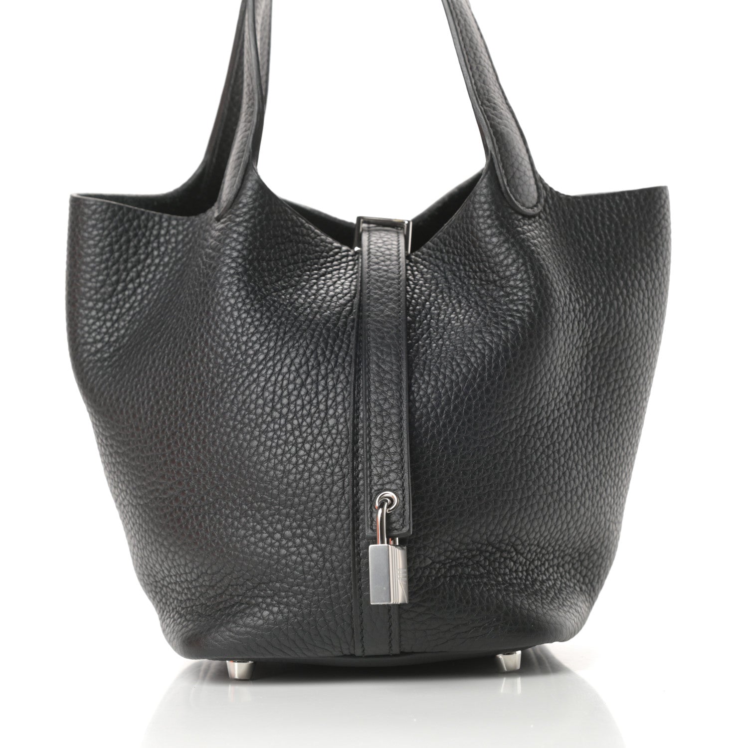 Hermes Taurillon Clemence Picotin Lock 18 PM Black 8 of 12