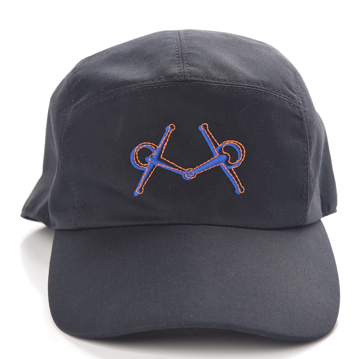 Hermes Cotton Cap 57 Black 3 of 10