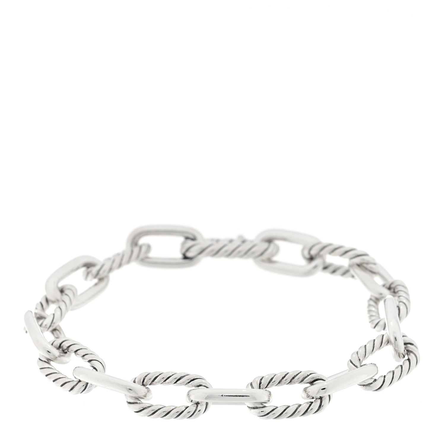 David Yurman Sterling Silver 8.5mm Madison Chain Bracelet 1 of 3