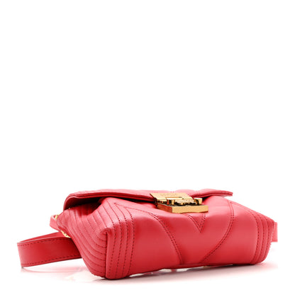 MCM Calfskin Quilted Small Patricia Belt Bag Ruby Red 4 of 15