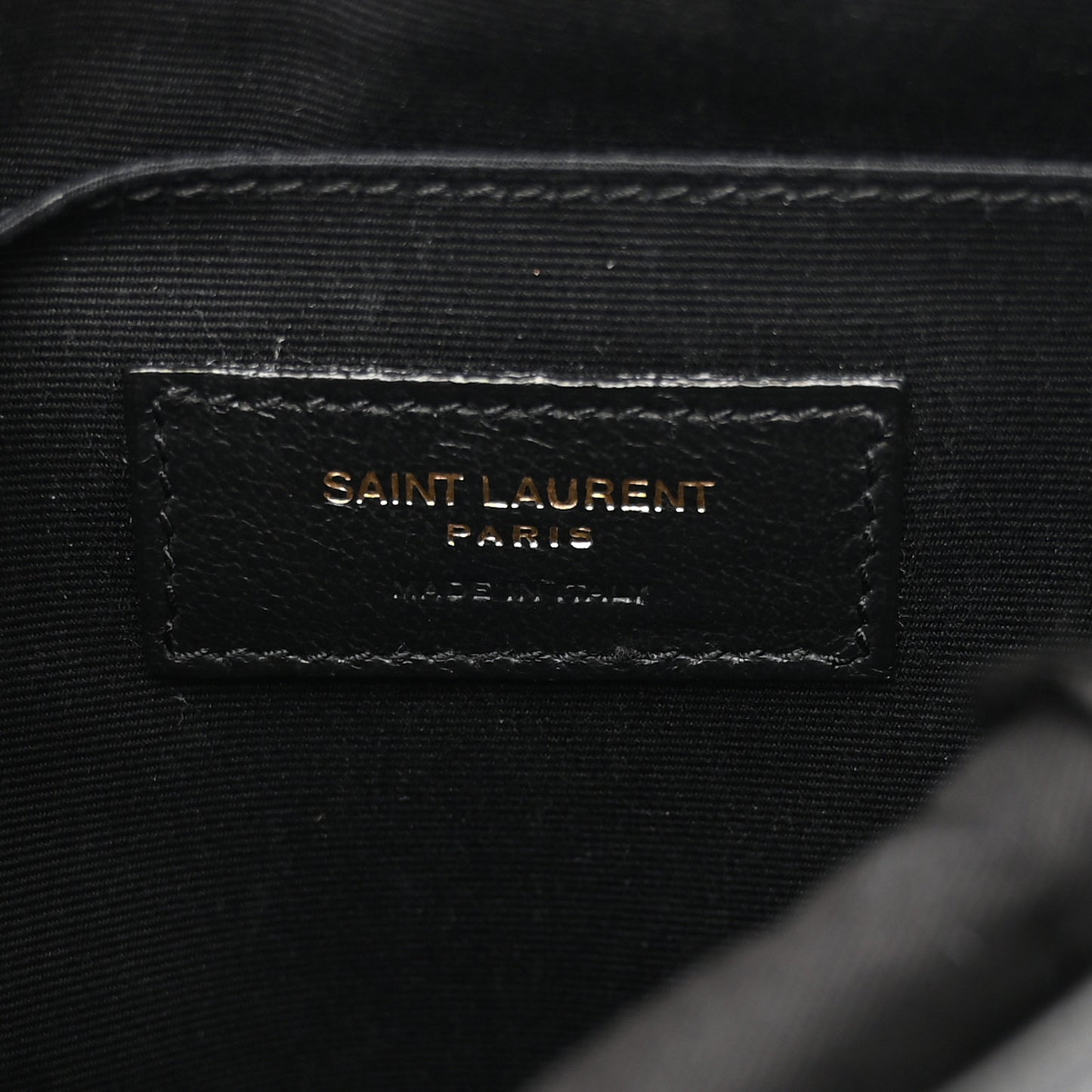 Canvas Calfskin Monogram Lou Camera Bag Black Grey Cream