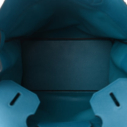 Hermes Togo HAC Birkin 40 Bleu De Galice 5 of 10