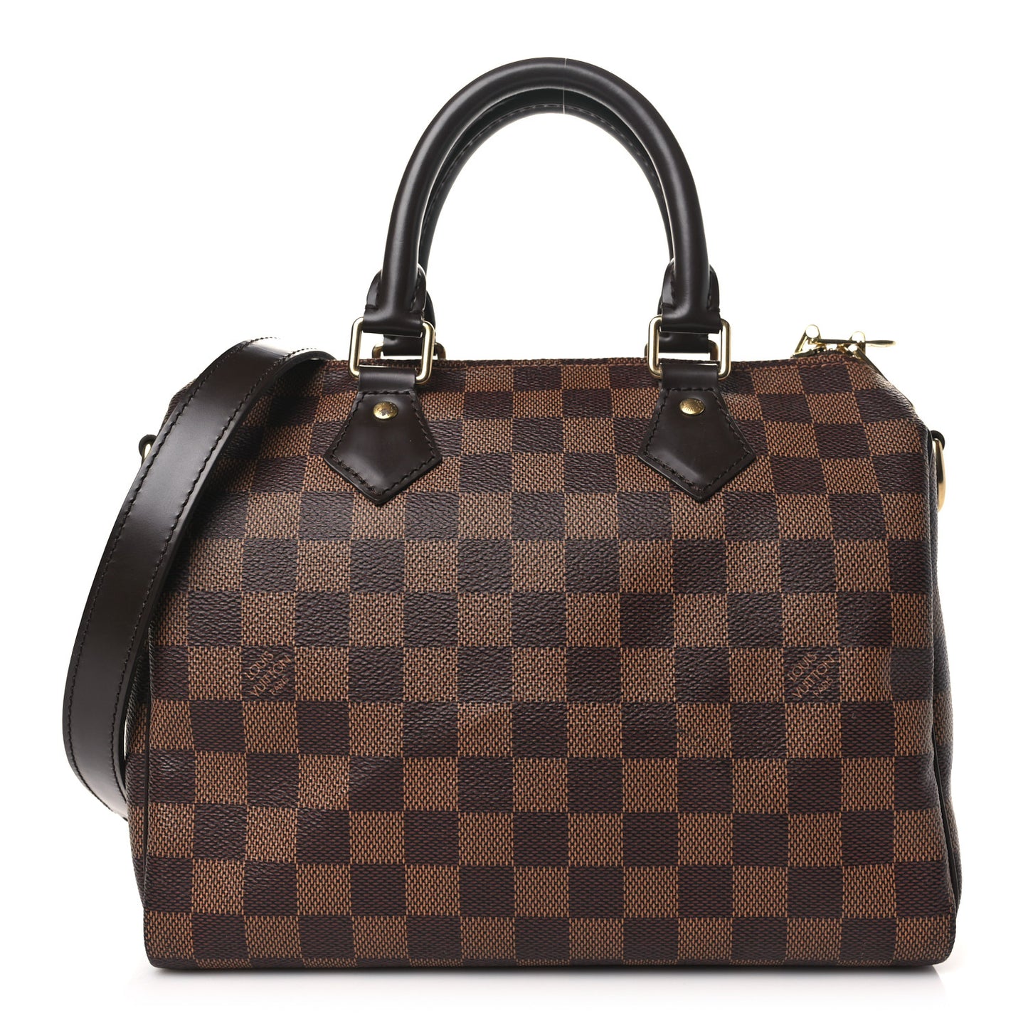Damier Ebene Speedy Bandouliere 25