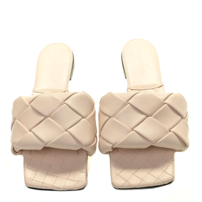 Bottega Veneta Nappa Maxi Intrecciato Lido Flat Sandals 38.5 Bandage 3 of 10