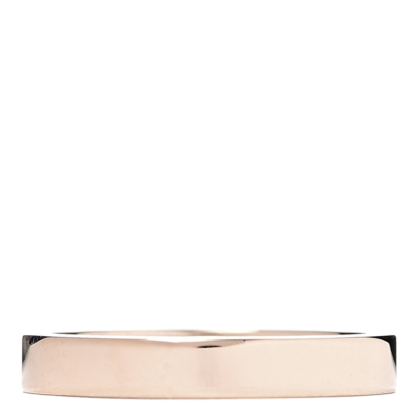 18K Pink Gold Diamond 3mm C De Wedding Band Ring 50 5.25