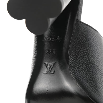 Louis Vuitton Calfskin Indiana Mule 39.5 Black 7 of 11