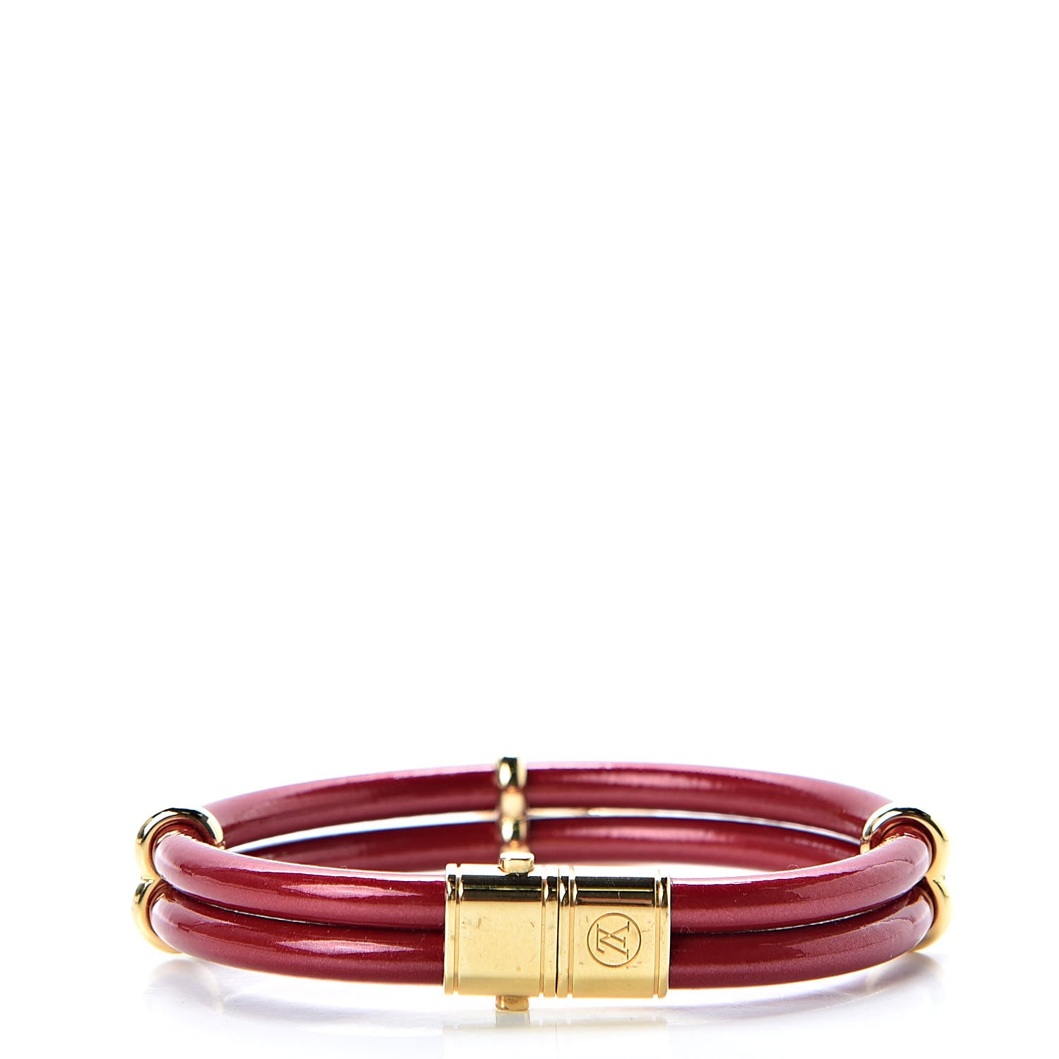 Louis Vuitton Epi Keep It Twice Bracelet 17 Pomme D'Amour 3 of 5