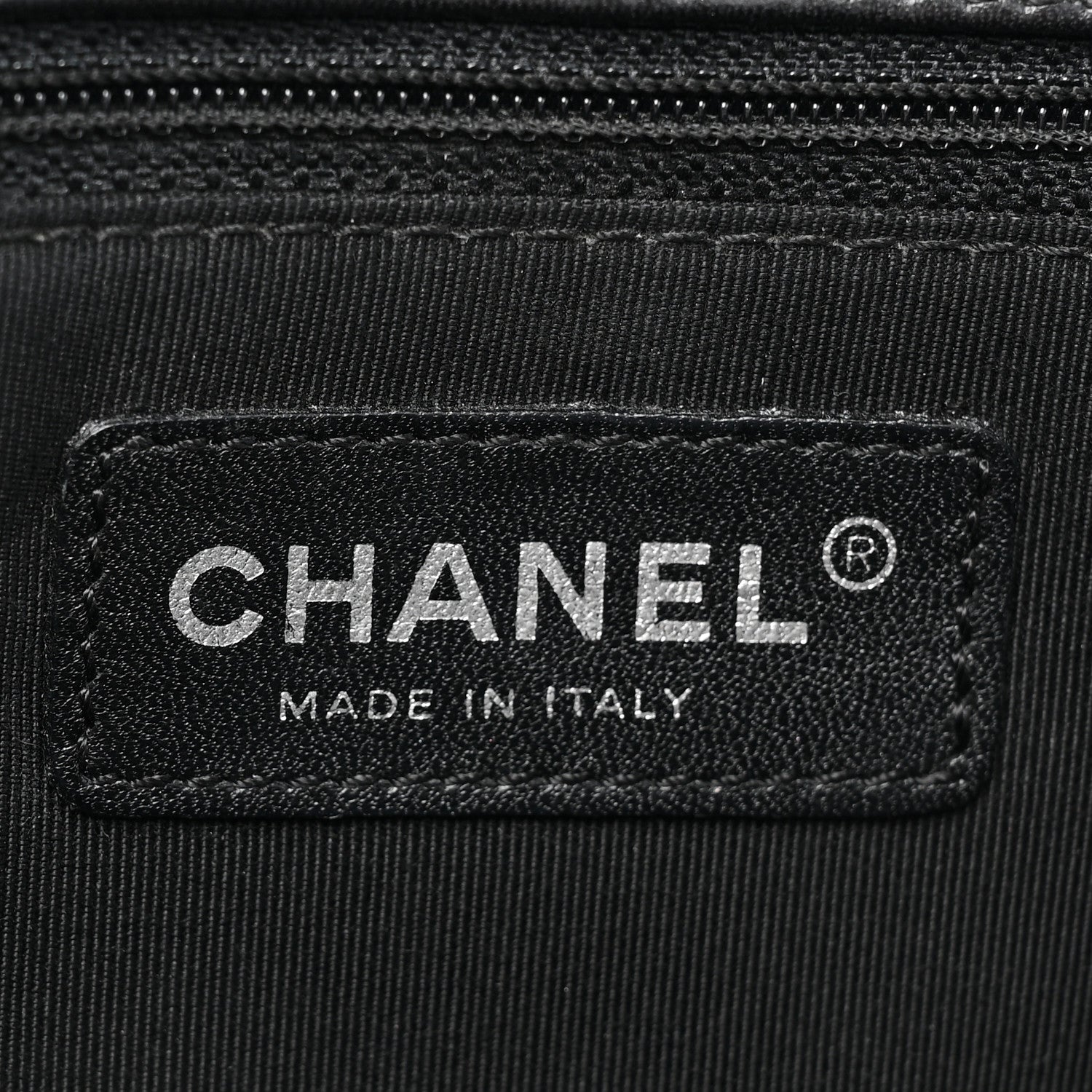 Chanel Canvas Camellia No. 5 Flap Beige Black 6 of 9