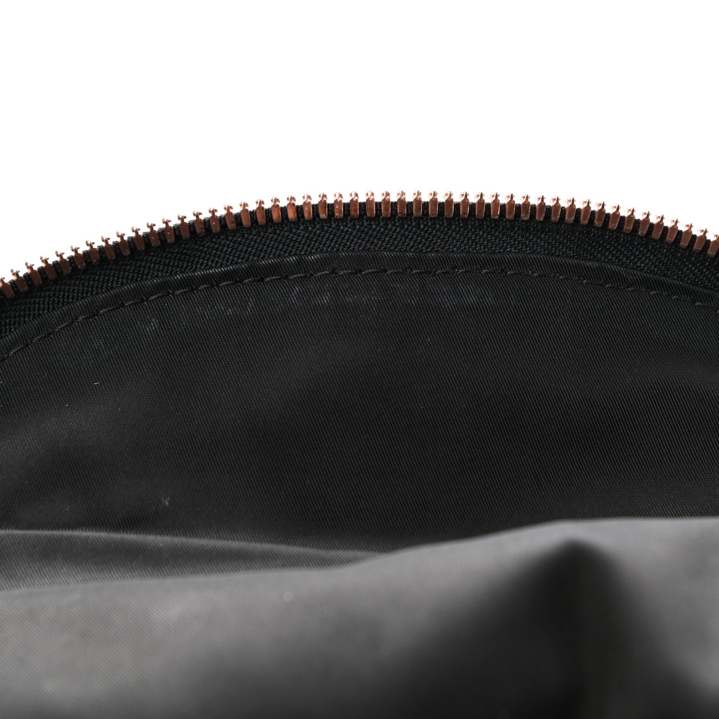 Pebbled Lambskin Mini Rockie Black Rose Gold Hardware