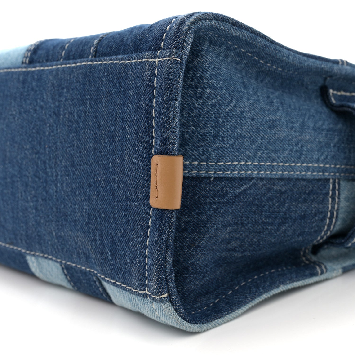Marc Jacobs Denim Canvas Medium The Tote Bag Blue 10 of 13