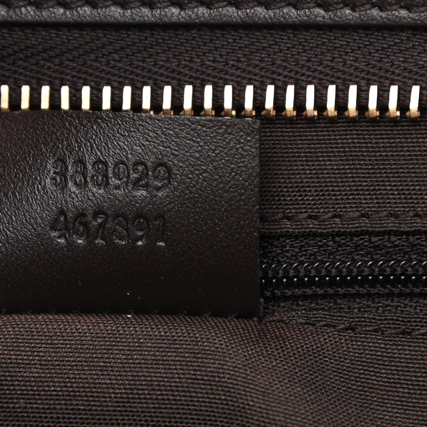GG Supreme Monogram Medium Joy Tote Dark Brown