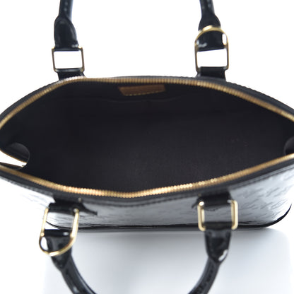 Louis Vuitton Vernis Alma PM Noir Magnetique 4 of 9