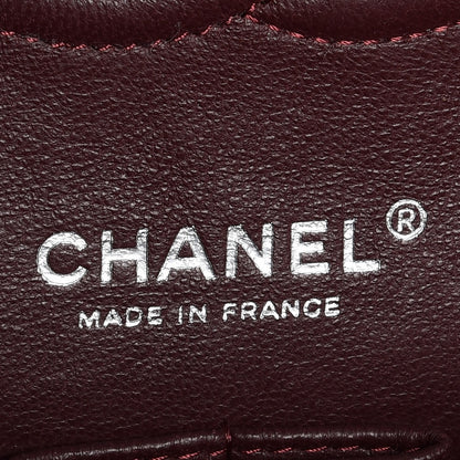 Chanel Lambskin Quilted Medium Double Flap Black 6 of 8