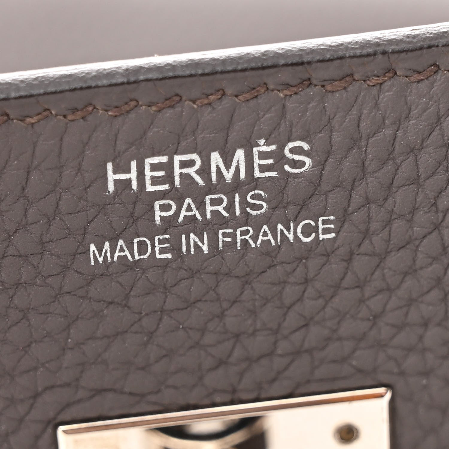 Hermes Togo Birkin 35 Etain 6 of 16