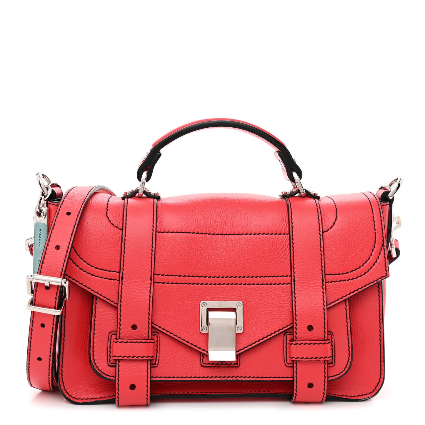 Lambskin Tiny PS1 Satchel Red