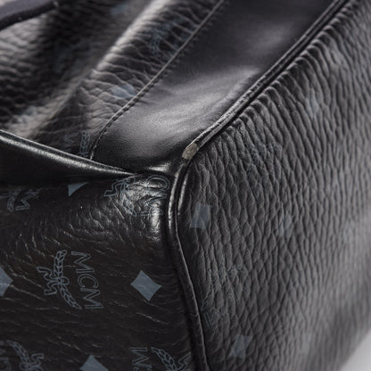 MCM Visetos Medium Side Studs Stark Backpack Black 11 of 12