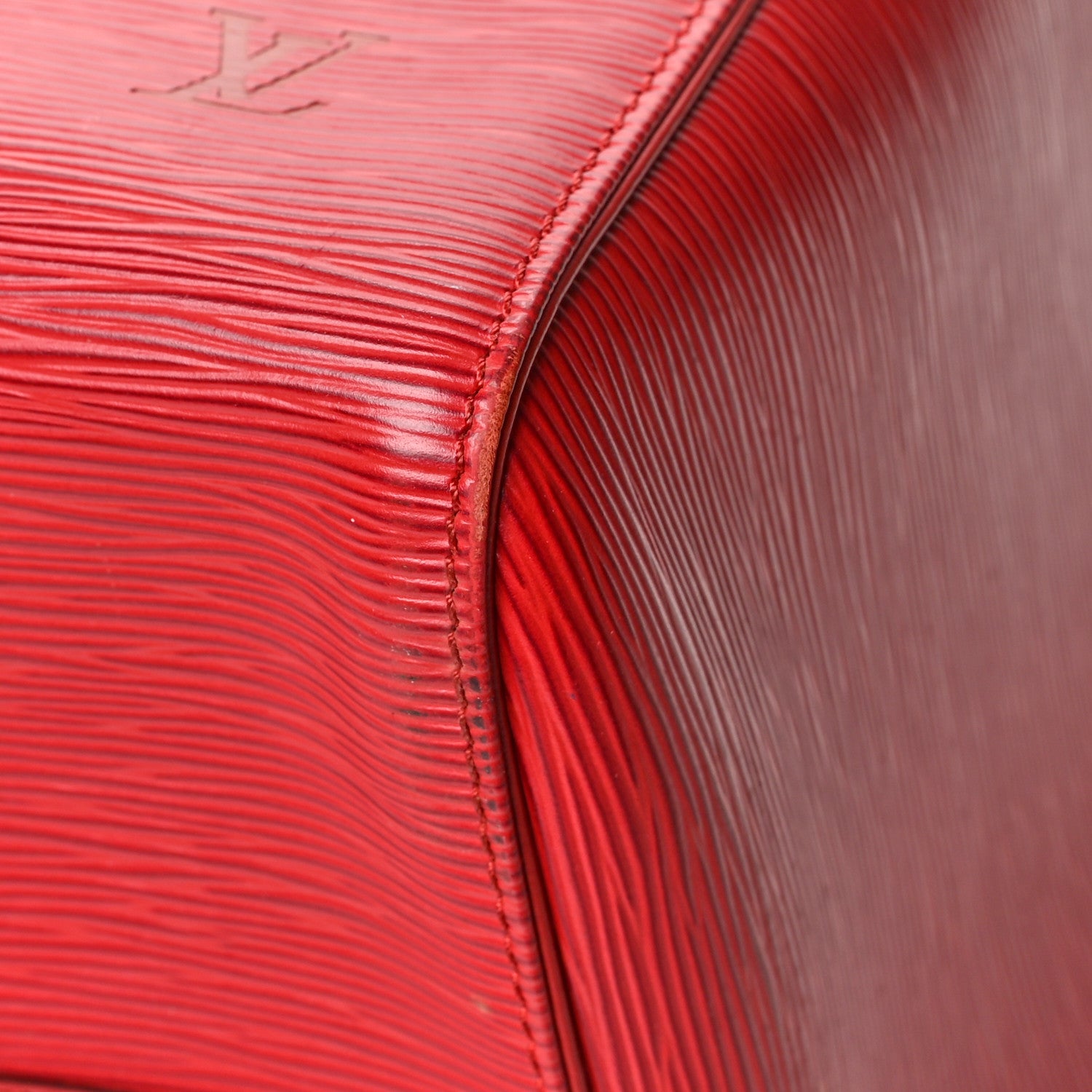 Louis Vuitton Epi Keepall 50 Castillan Red 10 of 15