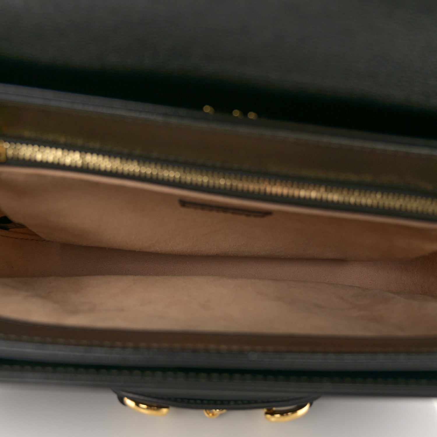 Gucci Azalea Calfskin Horsebit 1955 Shoulder Bag Black 5 of 12