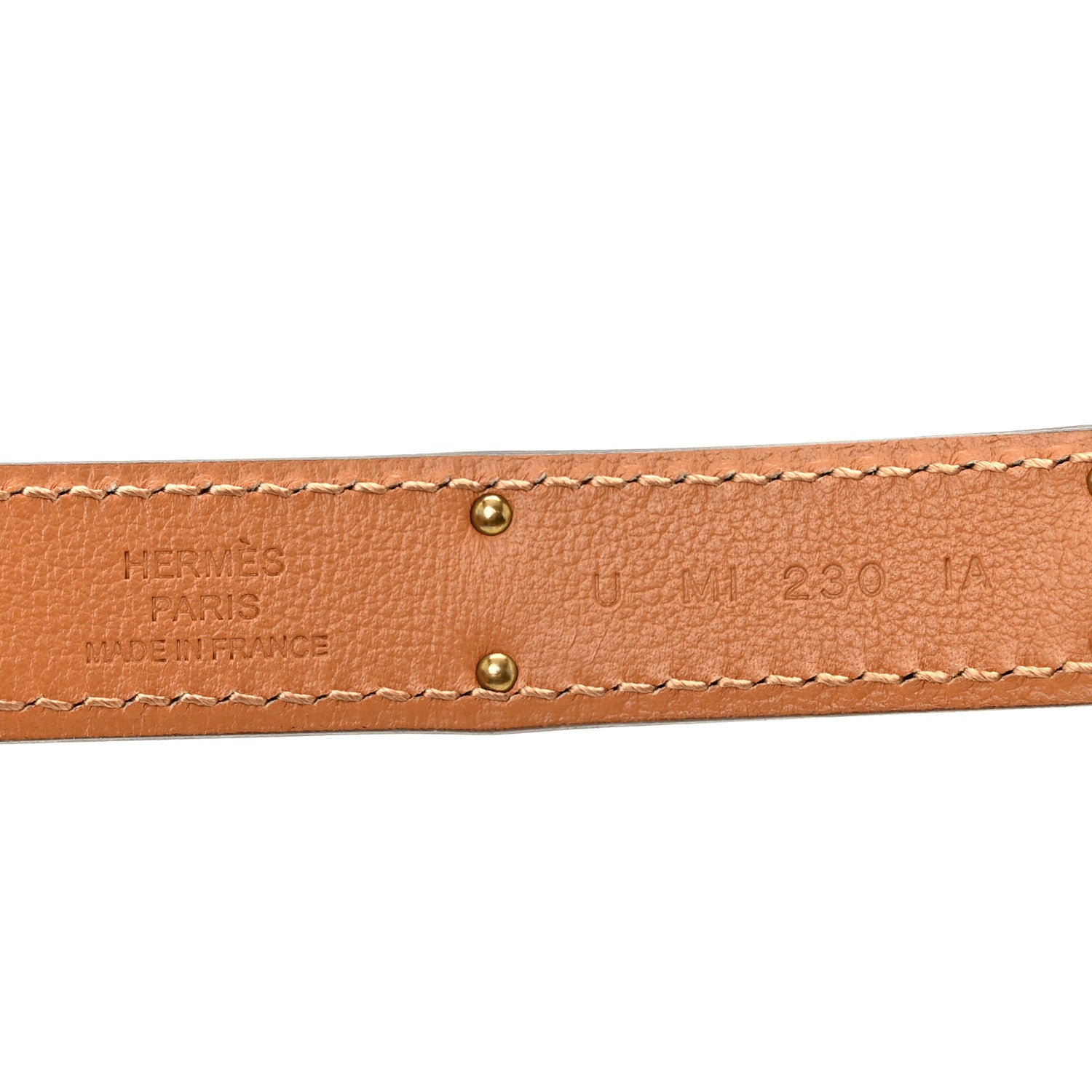 Hermes Epsom Kelly Belt Black 3 of 4