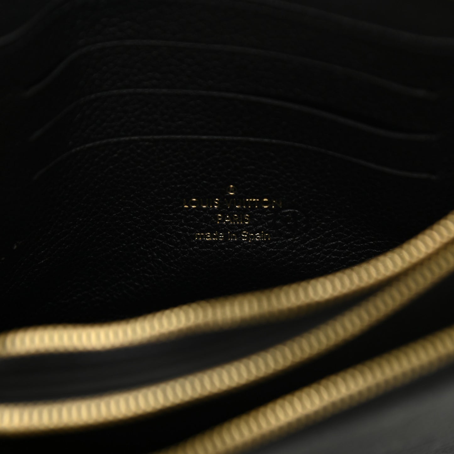 Empreinte Double Zip Pochette Black