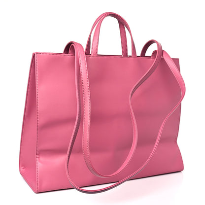 Telfar Vegan Leather Large Shopping Bag Corned Beef 3 of 8