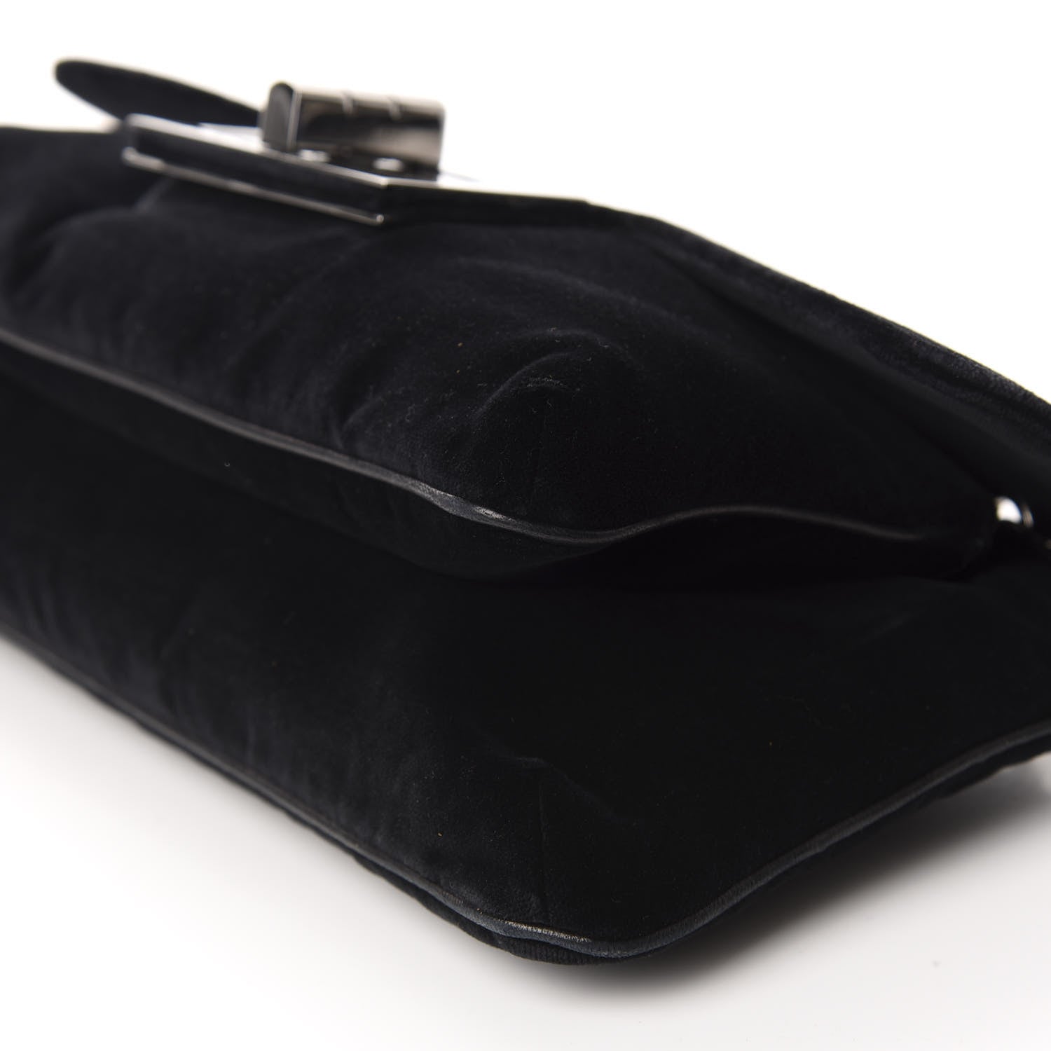 Chanel Velvet Small Mademoiselle Flap Black 8 of 11