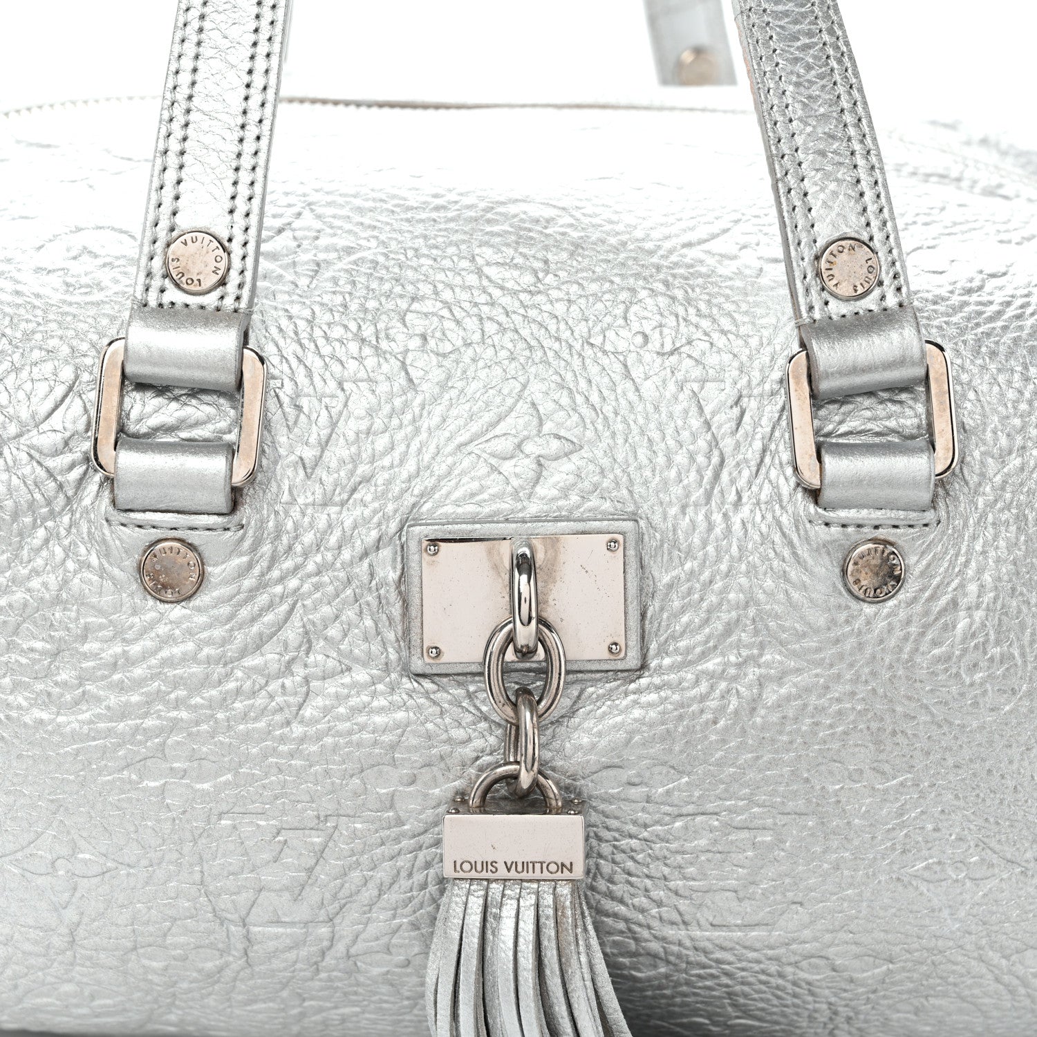 Louis Vuitton Monogram Shimmer Comete Silver 6 of 9