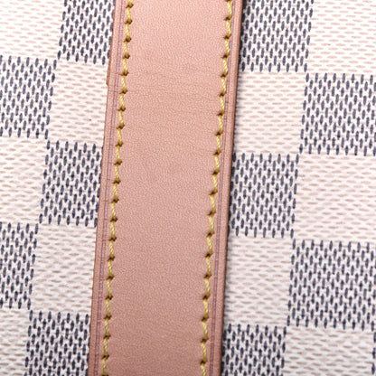 Louis Vuitton Damier Azur Keepall Bandouliere 55 22 of 30