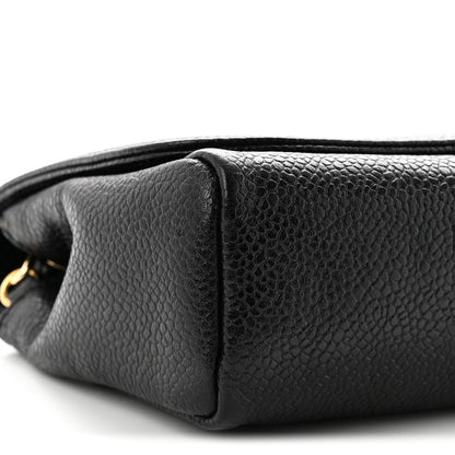 Chanel Caviar Timeless CC Flap Black 9 of 11
