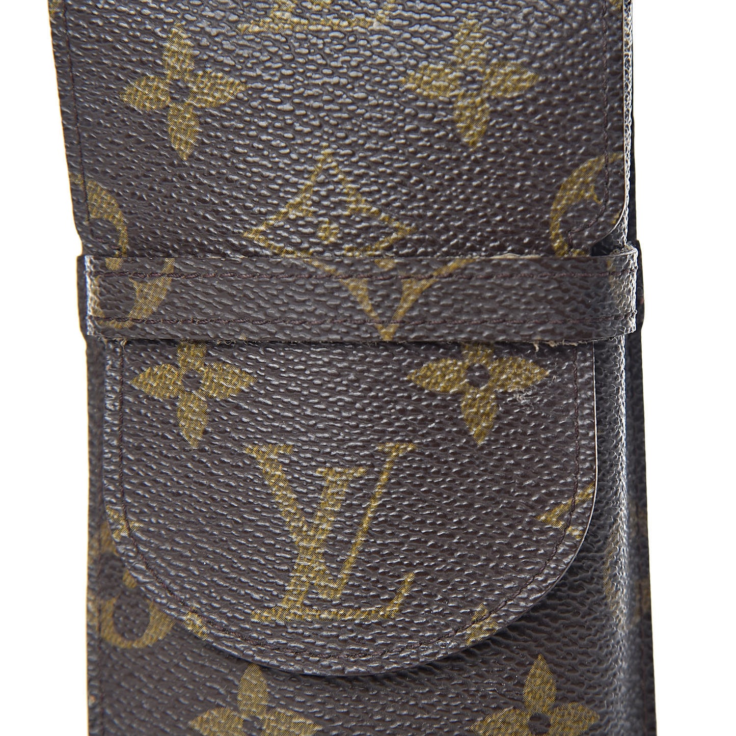 Monogram Glasses Sunglasses Case w Flap