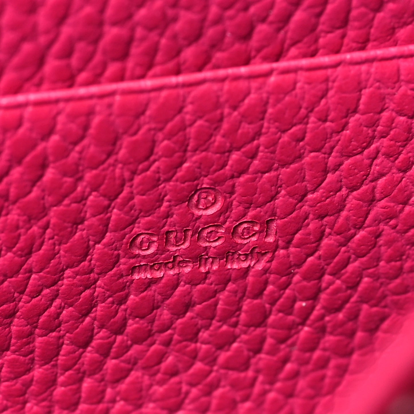 Dollar Calfskin Crystal Mini Dionysus Chain Wallet Box Pink