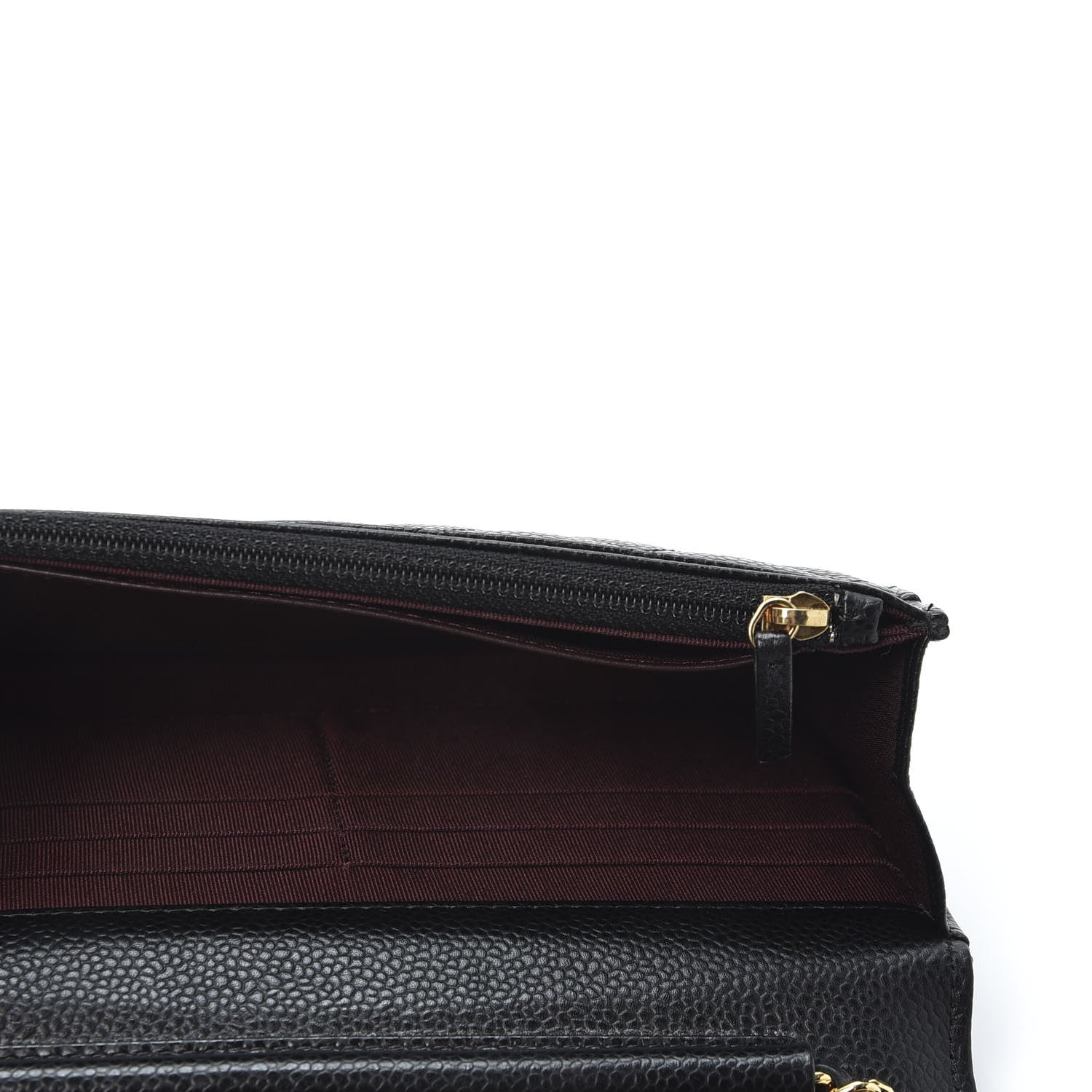Chanel Caviar Quilted Wallet On Chain WOC Black 4 of 11