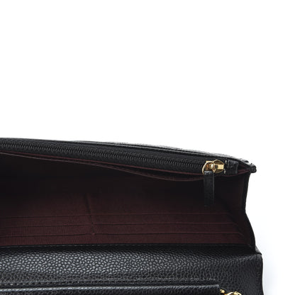 Chanel Caviar Quilted Wallet On Chain WOC Black 4 of 11