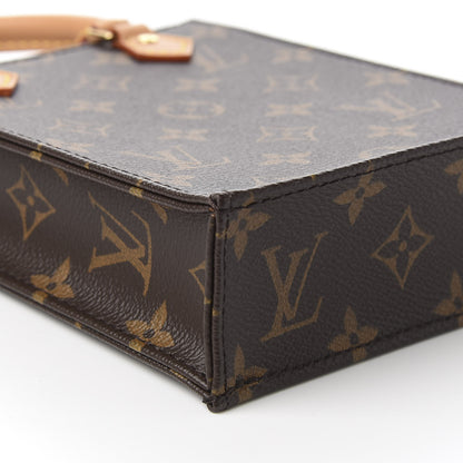 Louis Vuitton Monogram Petit Sac Plat 5 of 9