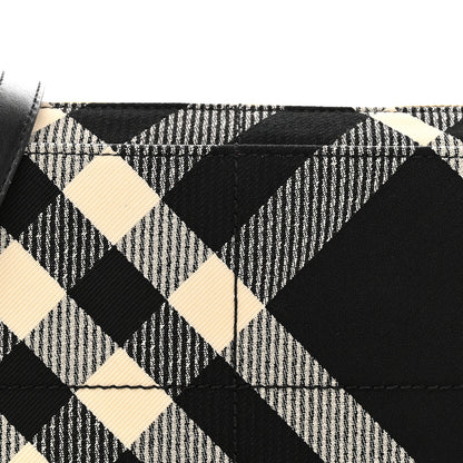 Burberry Jacquard Check Snip Bag Black 8 of 10